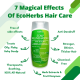 EcoHerbs Scalp Herbal Shampoo Stops Hair loss, Dandruff, Oily, Itchy Scalp, Lice Problems (150ml) - Buy 3 Free 1