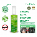 EcoHerbs Ginseng Extra Strength Serum - Helps Hair Regrowth, Hair Loss, Hair Thinning for Women & Men (100ml)