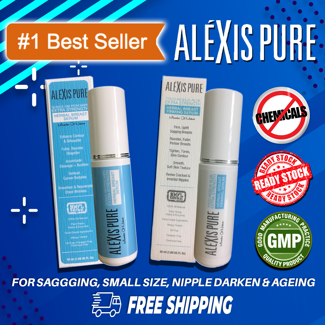 Alexis Pure Complete Breast Serum Enhance Set 100 All Natural