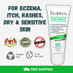 (FREE) EcoHerbs Herbal Eczema Cream - 50G (Worth RM149)