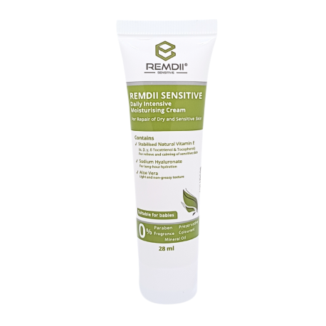 Remdii Intensive Moisturising Cream (28ml) best care for baby, dry skin, Eczema skin