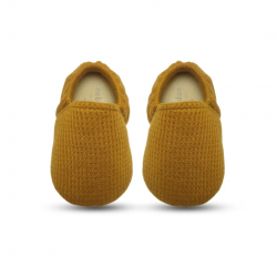 Baby Slip On- Waffle Mustard