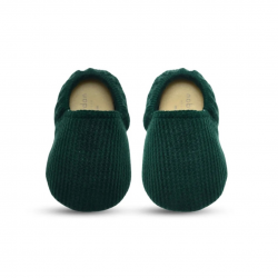Baby Slip On- Waffle Green