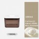 Little B House Multifunction Airtight Brown Plastic Baby Milk Powder Container Food Storage Seal Jar with Scoop - TW17