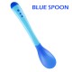 Little B House Baby Soft Head Heat Sensing Safety Temperature Spoon Fork Tableware 宝宝感温勺叉 Sudu Garpu Bayi - BKM21