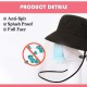 Little B House Anti-Saliva Transparent TPU Protection Mask Hat Removable Shield Hat - HAT01