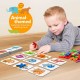 Little B House Alphabet Toddler Wooden Letters Jigsaw Numbers Alphabets Puzzles Flashcards Montessori Toys - BT224