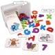 Little B House Alphabet Toddler Wooden Letters Jigsaw Numbers Alphabets Puzzles Flashcards Montessori Toys - BT224