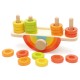Little B House Wooden Colorful Rainbow Balance Building Block Toys - BT115