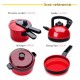 Little B House 16pcs Kids Play House Simulation Kitchen Toys Fruits And Vegetables Cookware Games - BT265