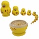 Little B House Yellow Ducks Russian Nesting Doll Babushka Matryoshka Stacking Set 10 Pieces - BT213