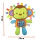 Little B House Happy Monkey Baby Plush Toy Rattle Early Development Toy - BT71
