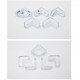 Little B House Baby Safety Table Corner Protector Transparent Anti-Collision - BS02