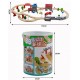 Little B House Wooden Electronic City Train Track Railway Play Set Toy - BT84
