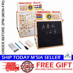 Little B House Wooden Double-sided Whiteboard Drawing Board Toys - BT106