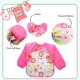 [Little B House] Waterproof Baby Bib Long Sleeve Feeding Bibs Apron Baby Bib Makan Baby -BB06
