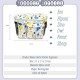 Little B House Multifunctional Baby Diaper Bag for Stroller Car Hanging Bag Portable Mummy Bags Beg Mama-BAG05