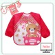 [Little B House] Waterproof Baby Bib Long Sleeve Feeding Bibs Apron Baby Bib Makan Baby -BB06