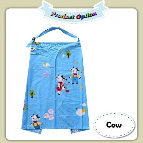 [Little B House] Private Covering Nursing Wear Mother Breastfeeding Cotton Towel 哺乳巾 Penutup Menyusu - BF02