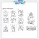 [Little B House] Baby Wrap Carrier Sling Breathable 婴儿背巾 Sling Bayi - BF05
