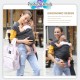 [Little B House] Baby Wrap Carrier Sling Breathable 婴儿背巾 Sling Bayi - BF05