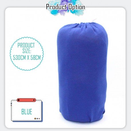 [Little B House] Baby Wrap Carrier Sling Breathable 婴儿背巾 Sling Bayi - BF05