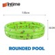 [Little B House] Inflatable Swimming Pool 3Ring Round Pool In-Outdoor for Baby/Family/Children Kolam Renang - OD04