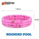 [Little B House] Inflatable Swimming Pool 3Ring Round Pool In-Outdoor for Baby/Family/Children Kolam Renang - OD04