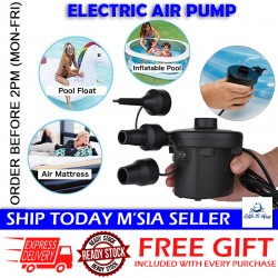 [Little B House]Portable Inflatable Electric Air Pump Inflator/Deflator For Swimming Pool Inflator Kolam Renang-OD05