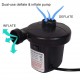 [Little B House]Portable Inflatable Electric Air Pump Inflator/Deflator For Swimming Pool Inflator Kolam Renang-OD05
