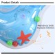 [Little B House] Baby Neckband Inflatable Tube Ring Swimming Tires Neckring Mini Swim Ring 新生儿颈圈 Cincin Renang - OD12