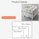 Little B House Baby Waterproof Urine Changing Pads Sheet Urine Pad Reusable Nappy Changing Mat Pad Bayi - BA19