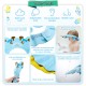 Little B House Adjustable Baby Shower Cap Infant Bathing Cap Hair Washing Aids Topi Mandi Bayi - BA21