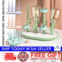 Little B House Multi-functional Baby Bottle Drying Rack Useful Nipple Pacifier Holder Rack Botol Susu - BKM39