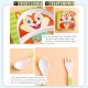 Little B House 5pcs Bamboo Fiber Child Tableware Combination Baby Feeding Set Plate Cup 宝宝餐具 Pinggan Mangkuk Bayi -TW03