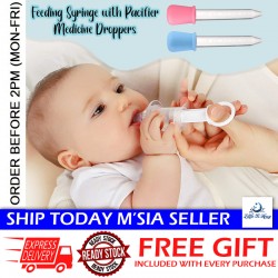 Little B House Baby Pacifier Needle Feeder Feeding Squeeze Medicine Eyedropper Pengumpan Ubat - TW06