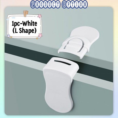 [Little B House] Child Safety Lock Cabinet Locking Door Drawer Plastic Protector Kunci Bayi Pintu - LockGroup