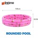 [Little B House] 3 Rings Inflatable Rectangular/Circle Swimming Pool Outdoor Kids Pool Kolam Renang - SwimmingPool