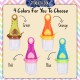 Little B House Baby Food Bite Bags Grinding Pacifier Infant Teething Feeding Pacifier Makanan - TW08