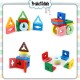 Little B House Educational Building Blocks Geometry Layers of 5Column Wooden Toys 几何形状套柱积木 Geometri Blok - BKM32