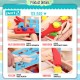[Little B House] Wooden Simulation Tool Box Set Nut Disassembly & Assembly Toys Mainan Alat Pembinaan - BT107