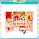 [Little B House] Wooden Simulation Tool Box Set Nut Disassembly & Assembly Toys Mainan Alat Pembinaan - BT107