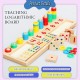 [Little B House] Wooden Logarithmic Board Digital Pairing Math Puzzle Toys Mainan Matematik - BT109