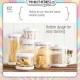 Little B House Airtight Borosilicate Glass Milk Powder Container Food Storage Container 奶粉密封罐 Balang Susu - TW13
