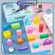[Little B House] Multicolored Math Geometric Shapes Wooden Building Blocks Kids Toys Geometri Blok-BT110