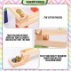 [Little B House] DIY Marble Ball Wooden Colorful Montessori Toys Marble Run Building Blocks Toys Blok Kayu - BT116