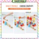 [Little B House] DIY Marble Ball Wooden Colorful Montessori Toys Marble Run Building Blocks Toys Blok Kayu - BT116