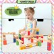 [Little B House] DIY Marble Ball Wooden Colorful Montessori Toys Marble Run Building Blocks Toys Blok Kayu - BT116
