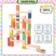 [Little B House] DIY Marble Ball Wooden Colorful Montessori Toys Marble Run Building Blocks Toys Blok Kayu - BT116