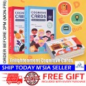 [Little B House] Basic/Advanced Early Education Color Shape Learning Flash Card Kad Flash - BT120